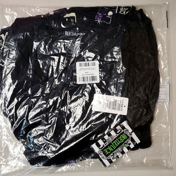 ❤️NWT VINTAGE TORRID SHEATH DRESS - BEETLEJUICE SHIRRED SUPER SOFT - HALLOWEEN - Picture 14 of 15